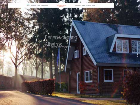 Ferienwohnung Website Demo